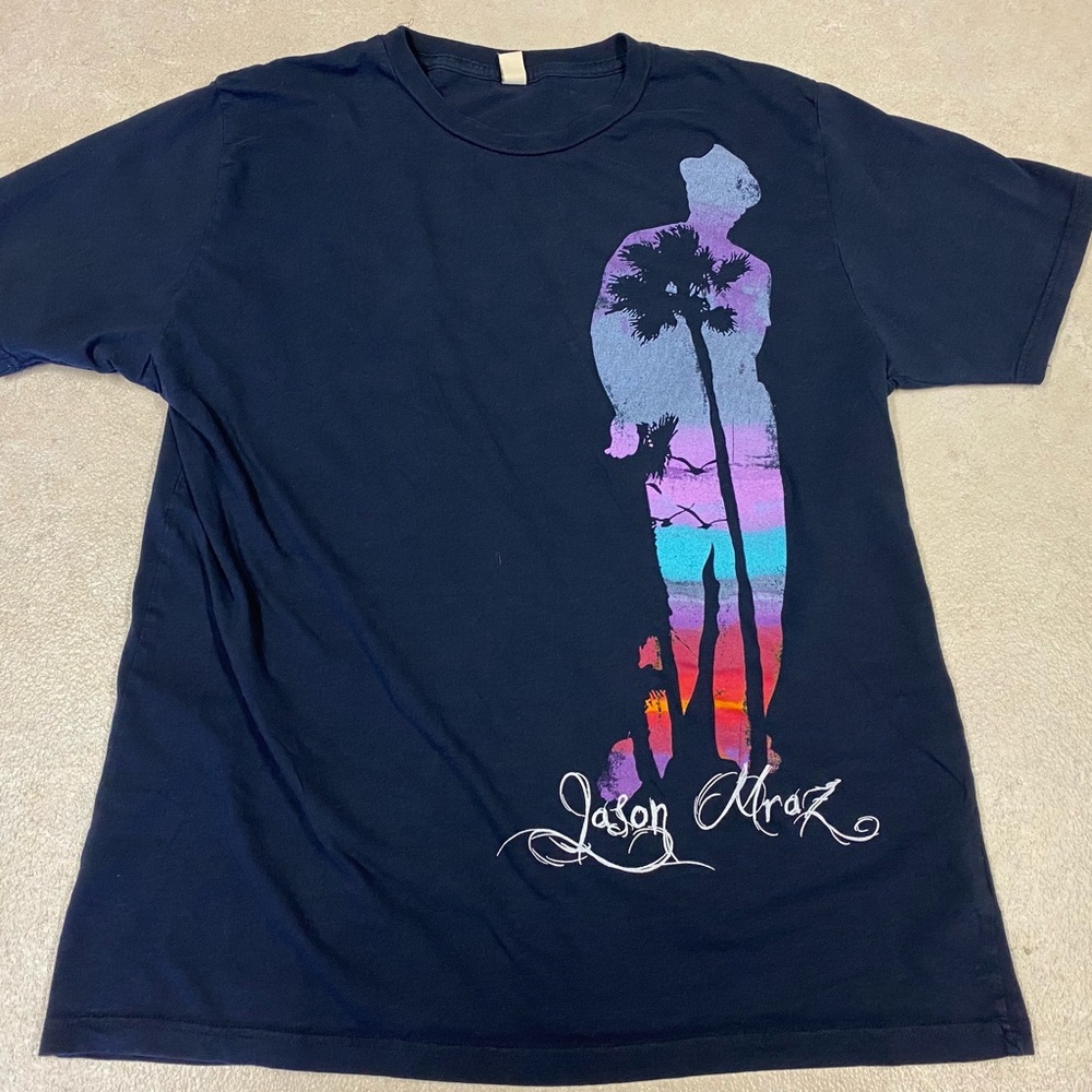 Jason Mraz 2009 Spring Concert Tour TShirt Size Large